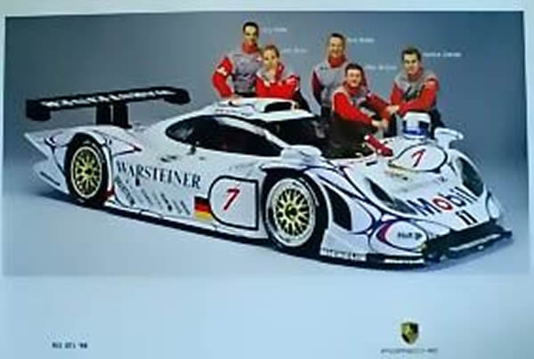 911 GT1 1998 (Le Mans Car with Drivers)                      
