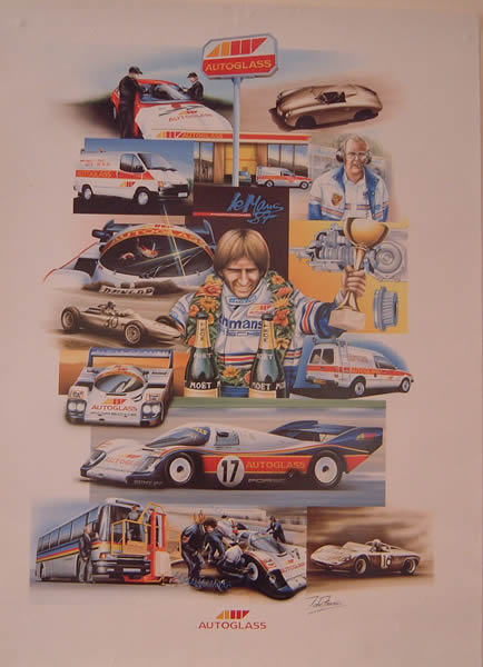 Le Mans Autoglass Sponsorship 1987                          