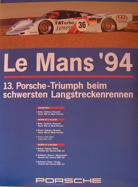 Le Mans 1994 Poster                                         