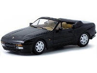 Minichamps Porsche 944 Cabriolet Black 1991 - 400062332