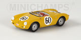 Minichamps Porsche 550A Spyder Yellow No 60 - 430 576660