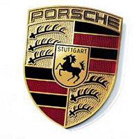Porsche crest sticker - v. small WAP013001