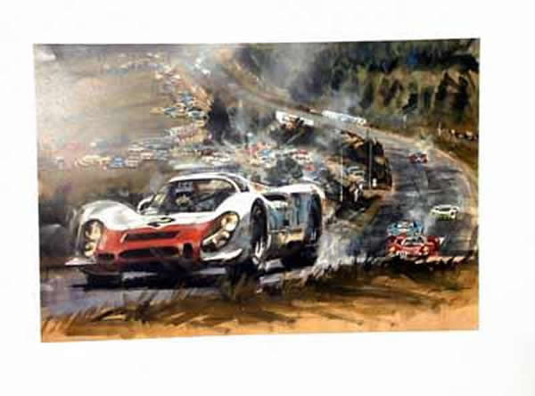 WG Print - 1000km Nurburgring 1968                          