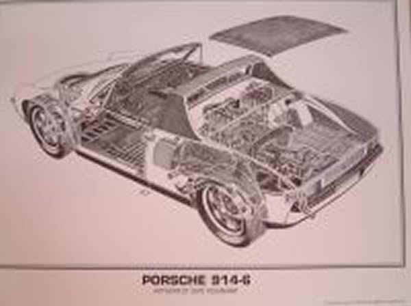 Porsche 914/6 (Shin Yoshikawa) Large Print                  