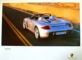 Carrera GT Poster (Rear View)                               