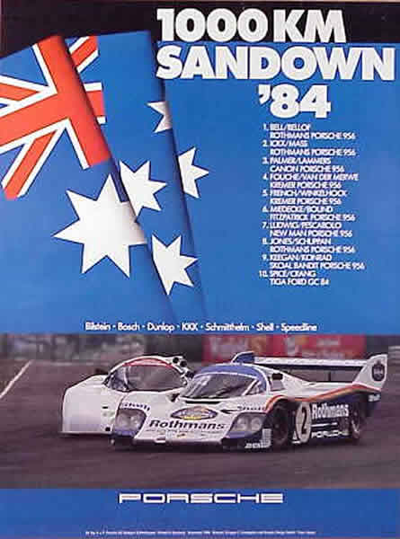 1000km Sandown 1984                                         