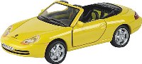 Schuco Junior Line Porsche 911 Cabrio Yellow 1:72 - 361694